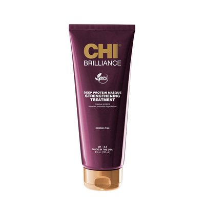 Протеиновая маска для волос Chi Deep Brilliance Olive & Monoi Optimum Protein Masque 237 мл 633911778906 фото