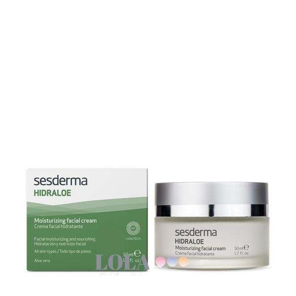 Увлажняющий крем для лица Sesderma Hidraloe Facial Cream 50 мл 8470003635158 фото