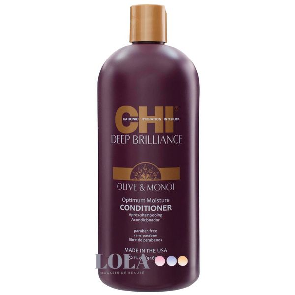 Кондиционер для волос Chi Deep Brilliance Optimum Moisture Conditioner 946 мл 633911778807 фото