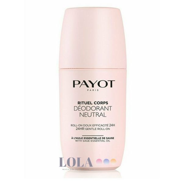 (3390150580185) Дезодорант кульковий Payot Rituel Corps Deodorant Neutral 75 мл 3390150580185 фото