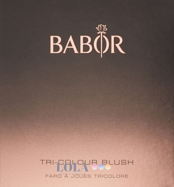 Рум'яна триколірна BABOR Tri-Color Blush Rouge 01 Bronze 9 г 4015165968061 фото