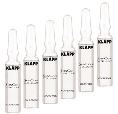 Антикуперозні ампули для обличчя Klapp SkinConCellular COUPEROSE 10x2 мл 4250094933555 фото