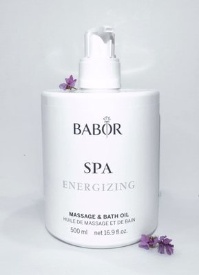 Масло для масажу та ванн Babor Energizing Massage & Bath Oil 500 мл 4015165354475 фото