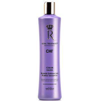 Шампунь против желтизны CHI Royal Treatment Color Gloss Blonde Enhancing Purple Shampoo 355 мл 633911854280 фото