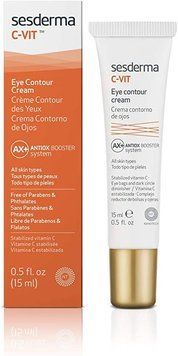Крем-контур шкіри довкола очей C-Vit Eye Contour для всіх типів шкіри 15 мл. 8429979424464 фото