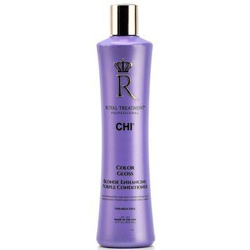 Кондиционер против желтизны CHI Royal Treatment Color Gloss Blonde Enhancing Purple Conditioner 355 мл 633911854341 фото