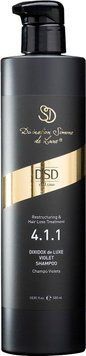 Фіолетовий шампунь DSD de Luxe 4.1.1 Violet Shampoo для догляду за світлим та сивим волоссям 500 мл 8436551801803 фото