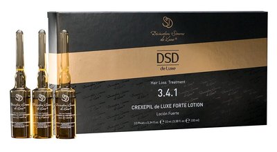 Лосьон против выпадения волос DSD de Luxe Crexepil Forte 3.4.1 10х10 мл 8437011863072 фото