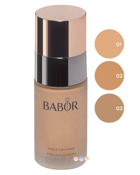 Тональний крем, що матує BABOR MATTIFYING FOUNDATION 02 натуральний 30 мл 4015165104490 фото