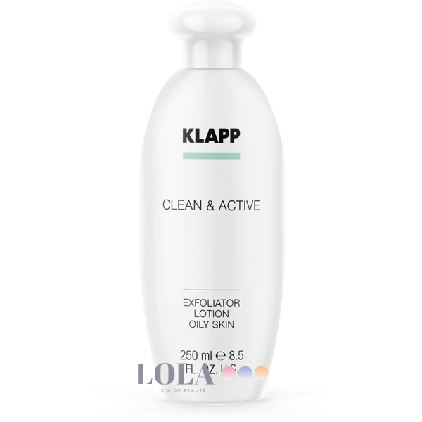 Эксфолиатор для жирной кожи Klapp Clean & Active Exfoliator Oily Skin 250 мл 4250094946296 фото
