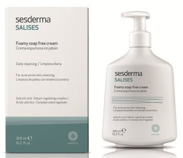 Піняючий крем для вмивання Sesderma Salises для схильної до акне шкіри 300 мл 8470003274944 фото