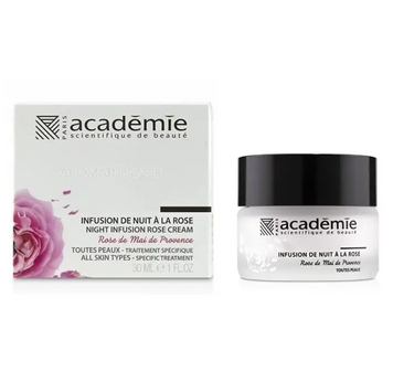 Ночной крем Розовая инфузия Academie Night Infusion Rose Cream 3145071615054 фото