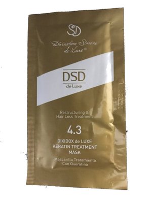 Маска для волосся з кератином DSD De Luxe Keratin Treatment Mask 4.3 10 мл 8437011000043 фото