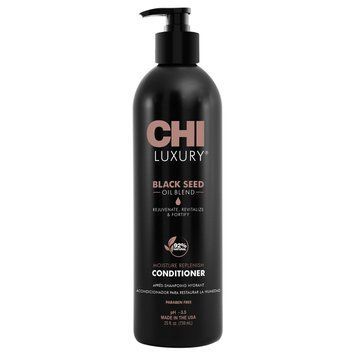 Увлажняющий кондиционер с маслом черного тмина CHI Luxury Black Seed Moisture Replenish 739 мл 633911788400 фото