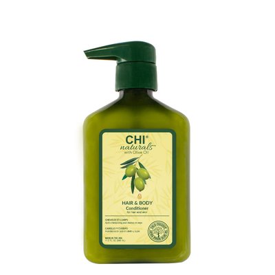 Кондиціонер для волосся та тіла CHI Olive Organics Hair and Body Conditioner 340 мл 633911789018 фото