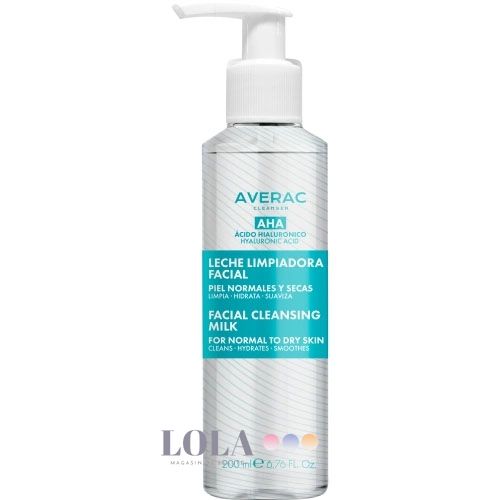 Очищающее молочко AVERAC CLEANSING MILK 200 мл 8436044674563 фото